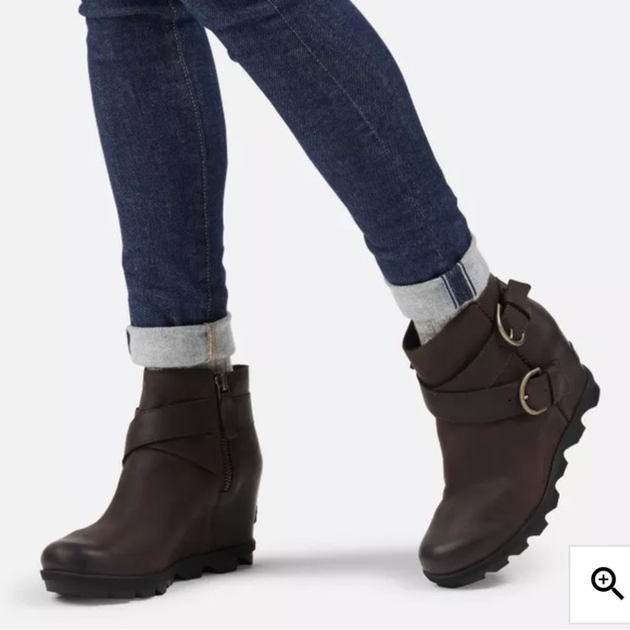 Sorel Joan Of Arctic Wedge II Buckle Womens Boot 9.5 - Picture 2 of 10